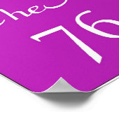 HIPS-Schildkröte-Plakat Poster (Ecke)