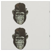 Hipster-Affe Stoff (Nahaufnahme)