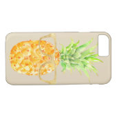 Hipster Ananas Case-Mate iPhone Hülle (Rückseite (Horizontal))