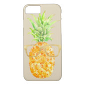 Hipster Ananas Case-Mate iPhone Hülle (Rückseite)