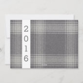 Hipster Antlers Christmas Foto | Feiertagskarte (Rückseite)