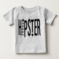 Hipster Arrow Typografy T - Shirt