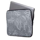Hipster-Art-Korallenriff Laptopschutzhülle (Vorderseite Links)