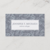 Hipster-Art-Korallenriff Visitenkarte (Vorderseite)