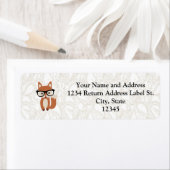 Hipster Baby Fox mit Brille (Insitu)