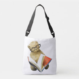Hipster Bear Tote Bag Tragetaschen Mit Langen Trägern