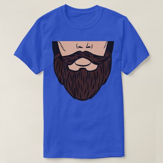 Hipster Beard Mouthguard Gift Hipster Bart mouthio T-Shirt (Design vorne)