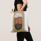 Hipster Bearded Beer Tasse Totbeutel Tasche (Von Nahem)