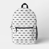 Hipster Bedruckter Rucksack (Vorderseite)