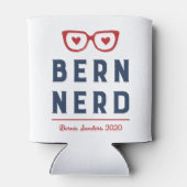 Hipster Bern Nerd | Funny Bernie Sanders 2020 Dosenkühler (Rückseite)
