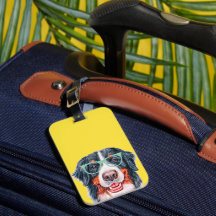 Hipster Bernese Mountain Dog