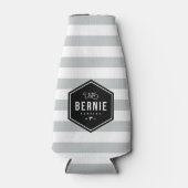 Hipster Bernie Flaschenkühler (Vorderseite)