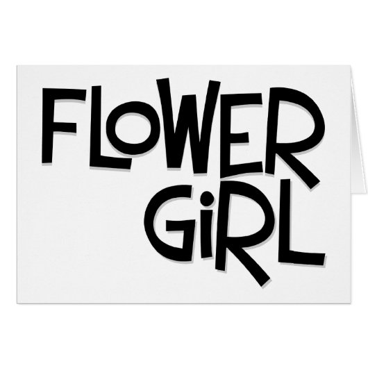 Hipster-Blumen-Mädchen (Vorderseite (Horizontal))