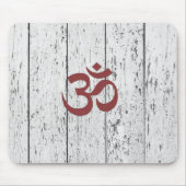 Hipster Boho OM zäunen Mausunterlage ein Mousepad (Vorne)
