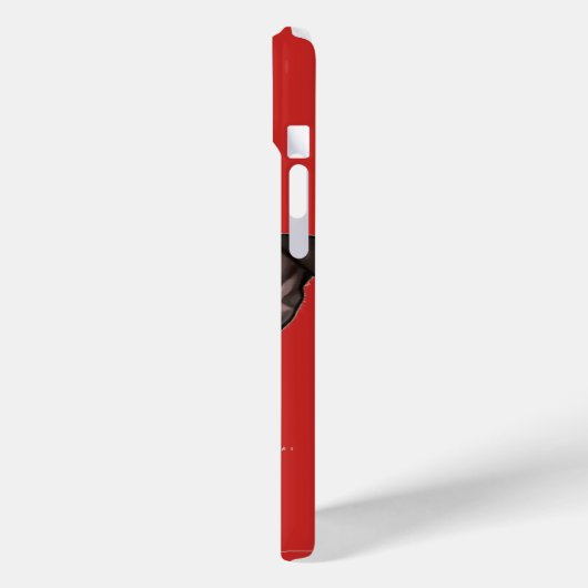 Hipster Boston Terrier Pup Case-Mate iPhone Hülle (Rückseite / Links)