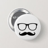 Hipster Button (Vorne & Hinten)