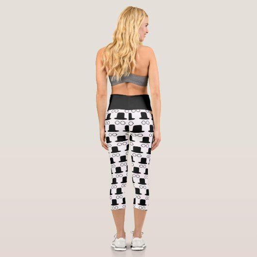Hipster Capri Leggings (Rückseite)