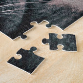 Hipster Cat Srauchen Puzzle (Seite)