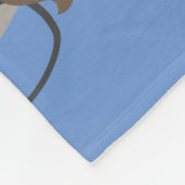 Hipster Cool Whale Baby Boy Fleecedecke (Ecke)