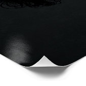 Hipster Crane 3 Teufel zusammen Poster (Ecke)