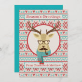 Hipster Deh Personalisiert Weihnachten (Vorne/Hinten)