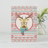 Hipster Deh Personalisiert Weihnachten (Stehend Vorderseite)