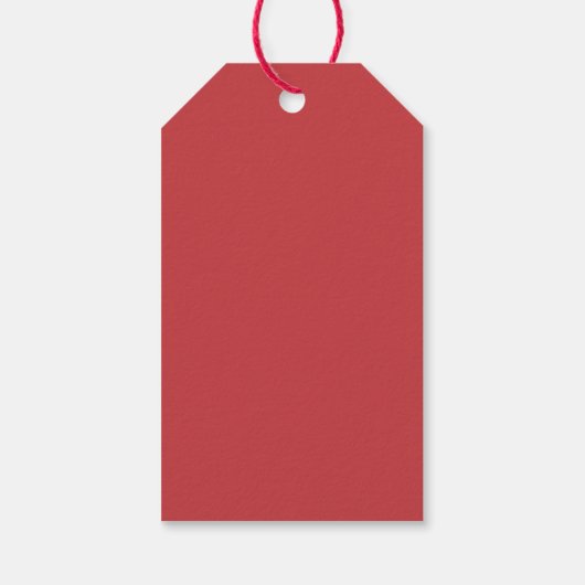 Hipster Dei Christmas Geschenkanhänger (Rückseite)