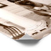 Hipster Dog Duo Poster (Ecke)