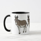 Hipster Donkey Tasse (Links)