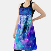 Hipster Elephant Nebula Space Schürze (InSitu)