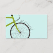 Hipster Fahrrad mit Individuelle Name Visitenkarte (Vorderseite)