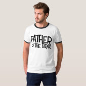 Hipster Father Bride Lite T T-Shirt (Vorne ganz)
