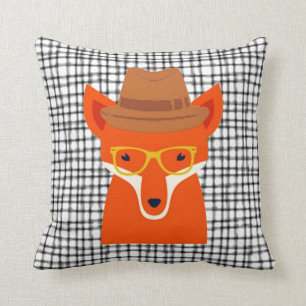 Hipster Fox hipsta Tier Kissen Kissen
