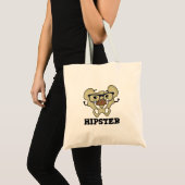 Hipster Funny Angesagt Bone Anatomie Pun Tragetasche (Vorderseite (Produkt))