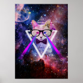 Hipster-Galaxie Poster (Vorne)