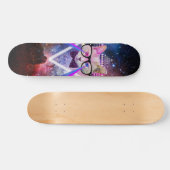 Hipster-Galaxie Skateboard (Horizontal)