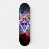 Hipster-Galaxie Skateboard (Vorne)