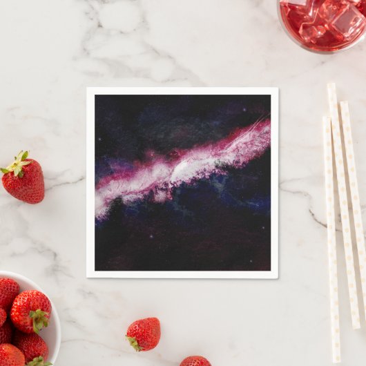 Hipster Galaxy Universe Serviette (Beispiel)