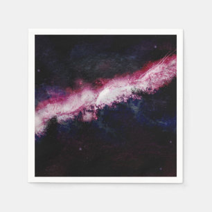 Hipster Galaxy Universe Serviette