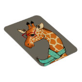 Hipster Giraffe Magnet (Rechte Seite)