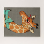 Hipster-Giraffe Puzzle (Horizontal)