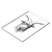 Hipster Goat Notizblock (Linke Seite)