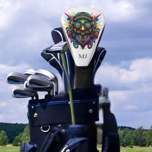 Hipster Golf Head Cover Headcover