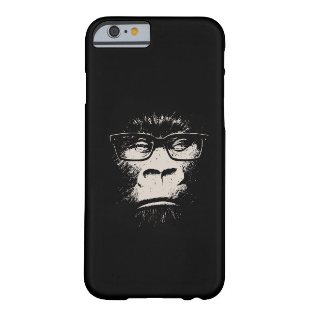 Hipster Gorilla mit Brille Case-Mate iPhone Hülle (Rückseite)