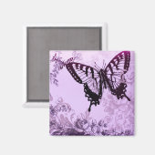 Hipster gurt boho chic Schmetterling Magnet (Vorderseite/Rückseite)