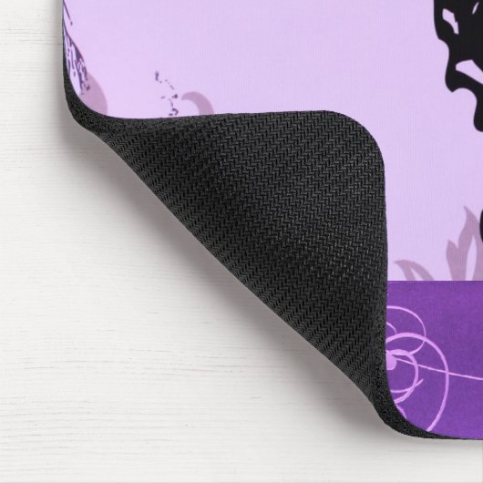 Hipster gurt boho chic Schmetterling Mousepad (Ecke)