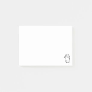 Hipster-Hase Lustiger Hase mit Brille Süßes Anima Post-it Klebezettel