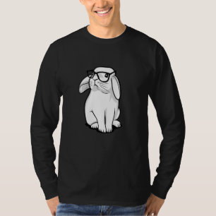 Hipster-Hase Lustiger Hase mit Brille Süßes Anima T-Shirt