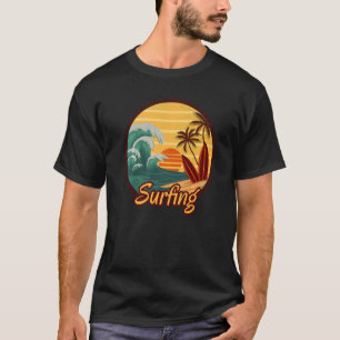 Hipster Hello Summer Holiday Travel Hawaiian Teil T-Shirt