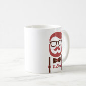 Hipster-Herr-Schnurrbart und Bowtie Tasse (VorderseiteRechts)